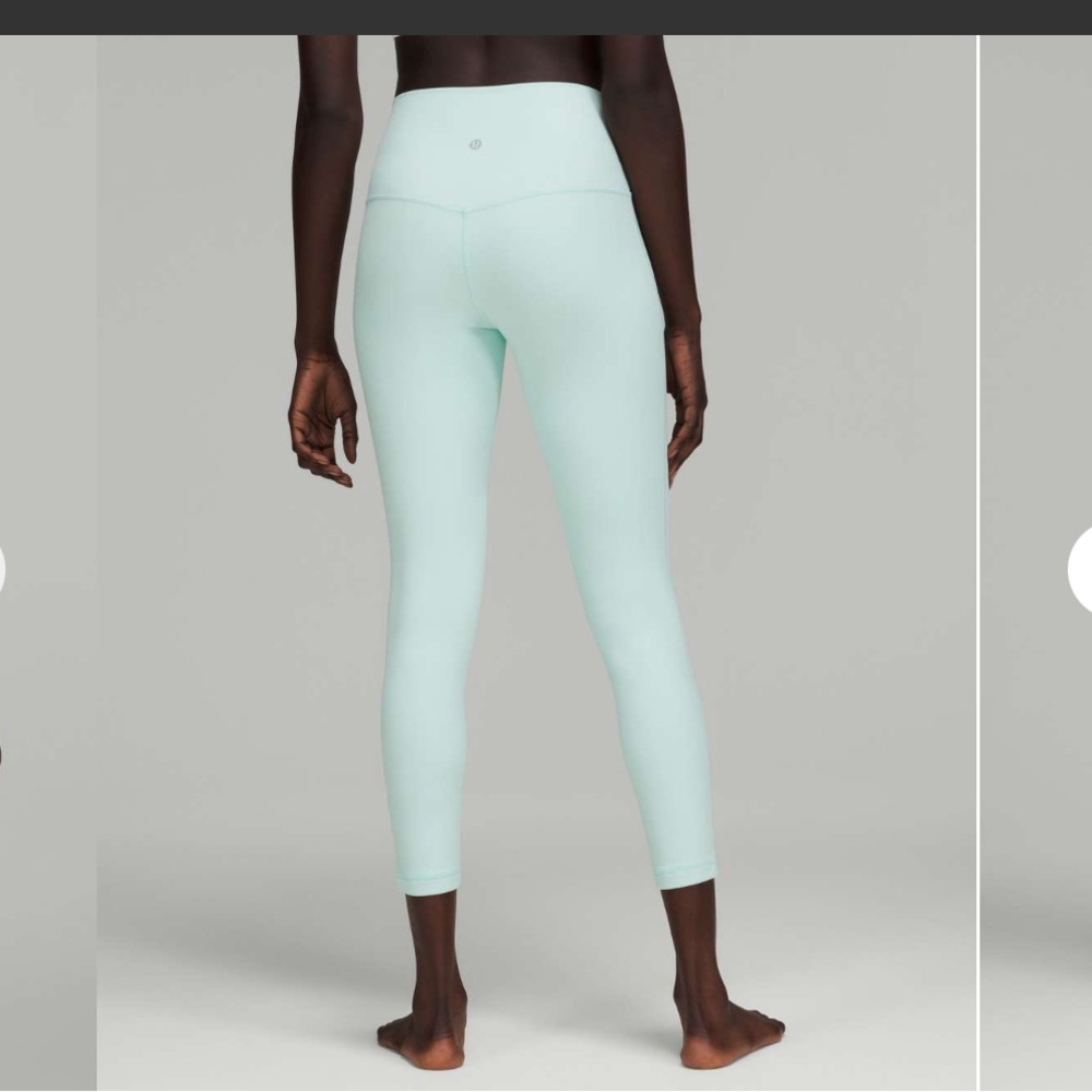 Lululemon align 25” delicate mint